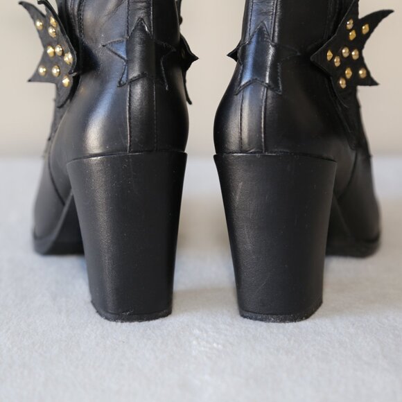 EUC AUTHENTIC APERLAI ANKLE BOOTS 36 MADE IN ITALY - Picture 6 of 8